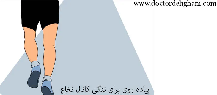 تاثیر پیاده روی برای تنگی کانال نخاعی