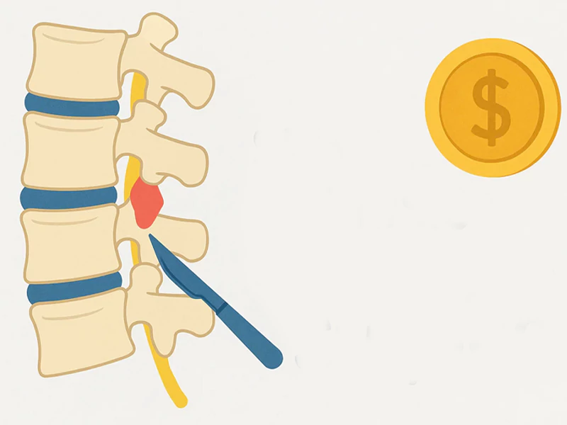 هزینه جراحی تنگی کانال نخاعی